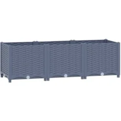 Lit Surélevé 120x40x38 Cm Polypropylène VidaXL