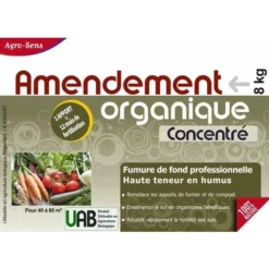 Amendement Organique UAB. Formule Concentrée En Humus. 8 Kg -Promos Jardin Noble Magasin 325811 4