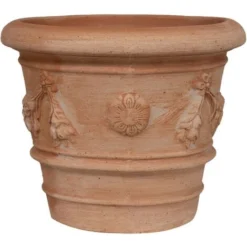 Vase En Terre Cuite 100% Made In Italy Fait à La Main 10 Vase En Terre Cuite 100% Made In Italy Fait à La Main -Promos Jardin Noble Magasin 32696582 4