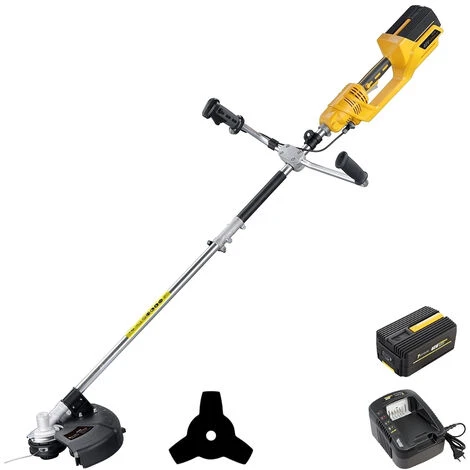 Débroussailleuse Sans Fil à Batterie, 40 V, GT ELEC + Batterie 4 Ah + Chargeur 3 Débroussailleuse Sans Fil à Batterie, 40 V, GT ELEC + Batterie 4 Ah + Chargeur