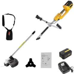 Débroussailleuse Sans Fil à Batterie, 40 V, GT ELEC + Batterie 4 Ah + Chargeur 9 Débroussailleuse Sans Fil à Batterie, 40 V, GT ELEC + Batterie 4 Ah + Chargeur -Promos Jardin Noble Magasin 32934577 4