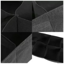 Sac De Culture Sacs à Plantes Sac De Croissance Des Plantes Sac De Plantation Bassin Pour Maison Balcon Jardin Légumes Pommes De Terre Courgette （noir，60x60x30） -Promos Jardin Noble Magasin 35893446 4