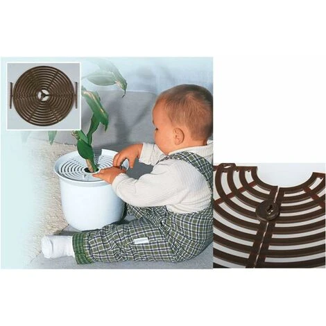 LITZEE Pot Protection Pour Plantes, Marron, Lot De 3, 26cm Diamètre (Marron) 7 LITZEE Pot Protection Pour Plantes, Marron, Lot De 3, 26cm Diamètre (Marron) – Image 5