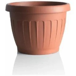 Pot De Fleurs - TERRA - D 70 Cm - Terracotta - Livraison Gratuite