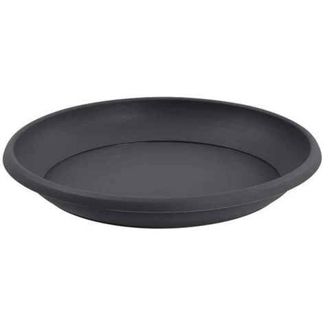 EDA Soucoupe Ø21 Cm Pour Pot De Fleur Marina Ø25 Cm - Gris Anthracite 3 EDA Soucoupe Ø21 Cm Pour Pot De Fleur Marina Ø25 Cm - Gris Anthracite