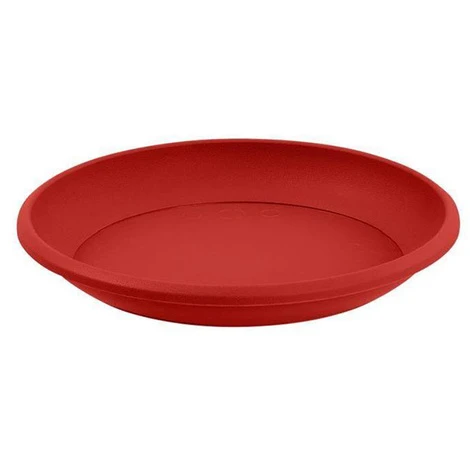 EDA Soucoupe Ø21 Cm Pour Pot De Fleur Marina Ø25 Cm - Rouge Rubis 3 EDA Soucoupe Ø21 Cm Pour Pot De Fleur Marina Ø25 Cm - Rouge Rubis