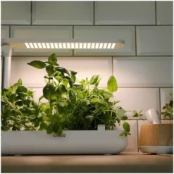 Livoo - Jardin D'intérieur Avec Lampe De Croissance à LED 21W LH102 -Promos Jardin Noble Magasin 36846587 2