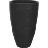 Pot Rainuré XL Rond 60cm - Couleur : Anthracite 1 Pot Rainuré XL Rond 60cm - Couleur : Anthracite -Promos Jardin Noble Magasin 39891158 1