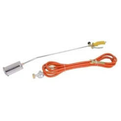 Perel Désherbeur Thermique à Gaz - Tuyau 5 M - Régulateur De Pression 2.5 Bar