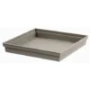 EDA Soucoupe Plastique Carré Toscane Pot Carré 22 L 26,7 X 26,7 -Promos Jardin Noble Magasin 4091667 1