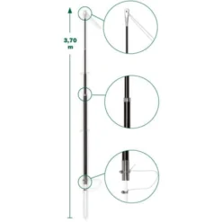 Effaroucheur D'oiseaux Cerf Volant Faucon -Promos Jardin Noble Magasin 413127 3