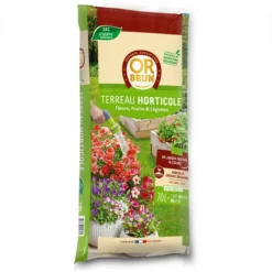 Terreau Horticole - 70L - - Or Brun -Promos Jardin Noble Magasin 41607595 3