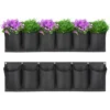 Sac De Plantation Vertical, 2PCS Versailles Jardin Sac à Plantes Mural Jardinière Suspendue Balcon Pot à Suspendre Intérieur Extérieur Fleur 6 Poches (Noir) 2 Sac De Plantation Vertical, 2PCS Versailles Jardin Sac à Plantes Mural Jardinière Suspendue Balcon Pot à Suspendre Intérieur Extérieur Fleur 6 Poches (Noir) -Promos Jardin Noble Magasin 42534363 1