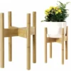 Support Pour Plantes En Bois Support Pour Plantes D'intérieur - Support De Pot De Fleurs Pour Présentoir Extérieur Pour Jardinière, Décoration D'intérieur - Convient Aux Pots De Taille Moyenne Et Gran -Promos Jardin Noble Magasin 43149767 1