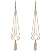 2 Paquets Suspension Plante Macramé, Pot Suspendu Plante, Pour Suspendre Pot De Fleur Plante Suspension Suspendue Décoration Balcon Maison, 4 Jambes En Corde, 105 Cm 1 2 Paquets Suspension Plante Macramé, Pot Suspendu Plante, Pour Suspendre Pot De Fleur Plante Suspension Suspendue Décoration Balcon Maison, 4 Jambes En Corde, 105 Cm -Promos Jardin Noble Magasin 43569288 1