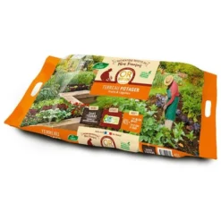 Terreau Potager Père François 40L Avec Mycorhizes - Or Brun
