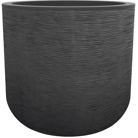 Pot De Fleurs Rond En Plastique EDA Graphit Up Anthracite - Ø 50 Cm 3 Pot De Fleurs Rond En Plastique EDA Graphit Up Anthracite - Ø 50 Cm