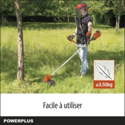 Powerplus Débroussailleuse 2-in-1 Sans Balais -Promos Jardin Noble Magasin 47939669 4