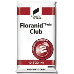 COMPO EXPERT Floranid Twin Club Engrais Pour Gazon D’automne 25 Kg, Engrais Professionnel à Long Terme