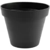 EDA Pot De Fleur Rond Toscane Ø 60 X H.47 Cm - Gris Anthracite -Promos Jardin Noble Magasin 515839 1