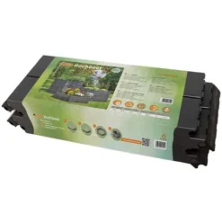 Carré Potager Ergo Imitation Bois 50 Cm. Gris. Marque : Garantia - Graf. Réf. : 645100x2 -Promos Jardin Noble Magasin 52047631 3