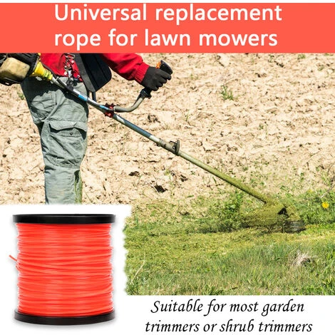 Hengda Fil De Coupe Fil De Tonte Rond En Nylon Pour Débroussailleuse 100M 2.4mm 5-skant Fil De Coupe En Nylon Pour Débroussailleuse 5 Hengda Fil De Coupe Fil De Tonte Rond En Nylon Pour Débroussailleuse 100M 2.4mm 5-skant Fil De Coupe En Nylon Pour Débroussailleuse – Image 3
