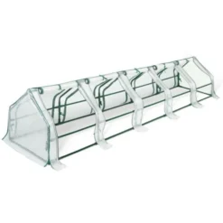 Mini Serre Tunnel 3 Mètres Avec Fenêtres -Promos Jardin Noble Magasin 53516719 2