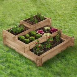 Carré Potager Escalier En Bois -Promos Jardin Noble Magasin 53616199 4