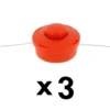Lot De 3 Têtes Fils Pour Débroussailleuse Et Multifonction 4 En 1 1 Lot De 3 Têtes Fils Pour Débroussailleuse Et Multifonction 4 En 1 -Promos Jardin Noble Magasin 5383380 1