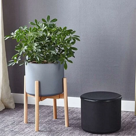 Kueatily Support De Plante, Support De Plante Réglable, Support De Pot De Plante En Bois, Cadre De Pot De Fleur En Bois, Étagère De Support De Plante En Pot D'Intérieur Et D'Extérieur 4 Kueatily Support De Plante, Support De Plante Réglable, Support De Pot De Plante En Bois, Cadre De Pot De Fleur En Bois, Étagère De Support De Plante En Pot D'Intérieur Et D'Extérieur – Image 2