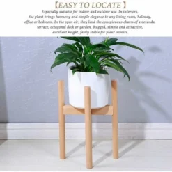 Kueatily Support De Plante, Support De Plante Réglable, Support De Pot De Plante En Bois, Cadre De Pot De Fleur En Bois, Étagère De Support De Plante En Pot D'Intérieur Et D'Extérieur 11 Kueatily Support De Plante, Support De Plante Réglable, Support De Pot De Plante En Bois, Cadre De Pot De Fleur En Bois, Étagère De Support De Plante En Pot D'Intérieur Et D'Extérieur -Promos Jardin Noble Magasin 54311223 5