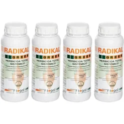 RADICAL Désherbant 4 X 1L Tous Jardins RADIKAL