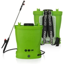 Pulvérisateur électrique à Batterie VITO 12V 16L 6 Bars Max Autonomie 4h Chargeur Inclus Végetaux Jardin Toitures