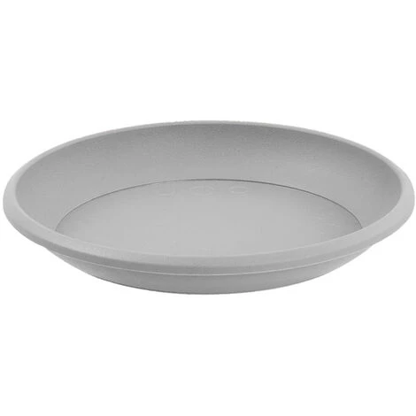 EDA Soucoupe Ø30 Cm Pour Pot De Fleur Marina Ø35 Cm - Gris Béton 3 EDA Soucoupe Ø30 Cm Pour Pot De Fleur Marina Ø35 Cm - Gris Béton