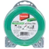 Fil Nylon Trèfle Torsadé MAKITA 2 Mm X 15 M - E-01769 2 Fil Nylon Trèfle Torsadé MAKITA 2 Mm X 15 M - E-01769 -Promos Jardin Noble Magasin 56067029 1