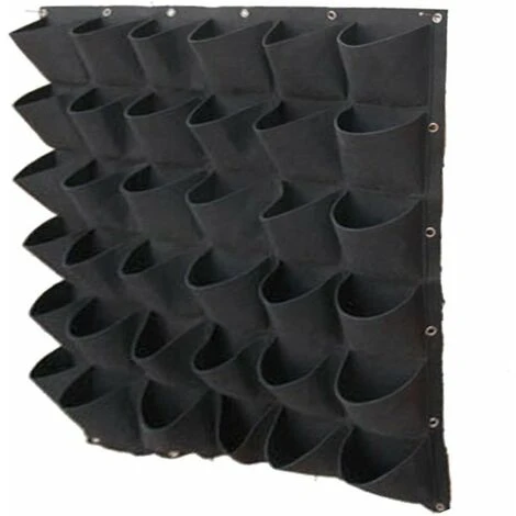 Sac À Plantes Mural 36 Poches - Sac De Plantation Vertical - Jardinière Design À Suspendre - Mur Végétal Extérieur - Jardin Mural Souple En Feutre Résistant Et Écologique,GU.B/bon 3 Sac À Plantes Mural 36 Poches - Sac De Plantation Vertical - Jardinière Design À Suspendre - Mur Végétal Extérieur - Jardin Mural Souple En Feutre Résistant Et Écologique,GU.B/bon