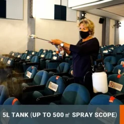 WORX Pulvérisateur De Désinfection à Haute Pression 5L 18V (20V MAX), PowerShare, WP651E -Promos Jardin Noble Magasin 58757691 4