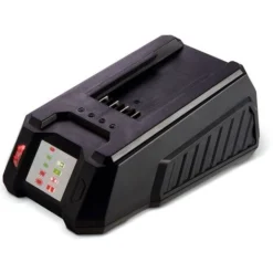 Débroussailleuse Sans Fil 40V 2en1 + Batterie Lithium 40V 2.5 Ah + Chargeur + Bobine Fil + Lame 3 Dents Outil 2en1 WARRIOR -Promos Jardin Noble Magasin 59493822 5