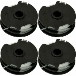 Lot De 4 Bobines De Rechange Pour Débroussailleuse Sans Fil Parkside PRTA 20-Li C3 IAN351753