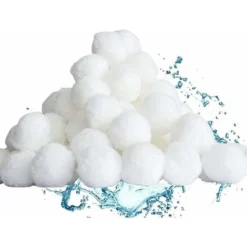 Déstockage Billes Filtrantes, Boules Filtrantes De Piscine 500G / 700G, Matériau Filtrant à Haute Perméabilité à L'eau Pour Pompes De Piscine, Sable Filtrant Pour Filtres à Sable De Piscine (500g)