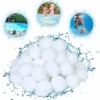 Déstockage Billes Filtrantes Pour Systèmes De Filtration à Sable Billes Filtrantes 700g, Remplacement De Sable Filtrant 25kg, Billes Filtrantes De Piscine Pour Accessoires De Piscine, Pompe De Pisci