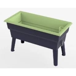 Jardinière Calipso MINI 40L Gris/tilleul