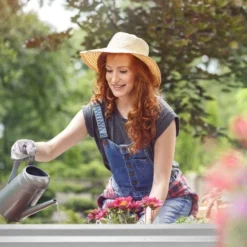 Relaxdays Carré Potager, Métal Galvanisé, Fleurs, Plantes Et Légumes, HxLxP : 30x120x90 cm, Jardinière D’extérieur, Gris 9 Relaxdays Carré Potager, Métal Galvanisé, Fleurs, Plantes Et Légumes, HxLxP : 30x120x90 cm, Jardinière D’extérieur, Gris -Promos Jardin Noble Magasin 60704505 3