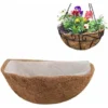 RHAFAYRE Pot De Cocotier Respectueux De L'Environnement, Pot De Fleurs Avec Noyau De Noix De Coco. Doublure En Non-Tissé Pour Pot De Fleurs Monté Au Mur. 1 RHAFAYRE Pot De Cocotier Respectueux De L'Environnement, Pot De Fleurs Avec Noyau De Noix De Coco. Doublure En Non-Tissé Pour Pot De Fleurs Monté Au Mur. -Promos Jardin Noble Magasin 61101091 1