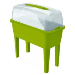2 Unités De Potager Urbain Avec Serre De 52 Litres En Polypropylène 77 X 38 X 82 Cm Couleur Pistache. -Promos Jardin Noble Magasin 61259119 4