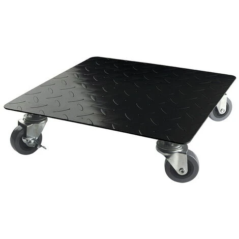 Nortene Support à Roulettes Carré Flora Roll Factory En Métal Pour Plantes - 0,30 X 0,30 M - Noir 3 Nortene Support à Roulettes Carré Flora Roll Factory En Métal Pour Plantes - 0,30 X 0,30 M - Noir