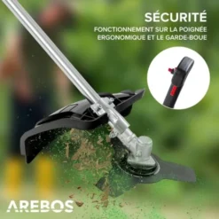 AREBOS Débroussailleuse à Essence Premium 5 En 1 3PS 52 CC Avec Manche Profilé Rembourré Avec Rallonge De 1 M Taille-haie Réglable 10 AREBOS Débroussailleuse à Essence Premium 5 En 1 3PS 52 CC Avec Manche Profilé Rembourré Avec Rallonge De 1 M Taille-haie Réglable -Promos Jardin Noble Magasin 64089749 4