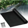 Froadp Toiles De Paillage Lutte Contre Les Mauvaises Herbes Bâche Drainant Tapis, 100g/㎡ PP, 2x25m