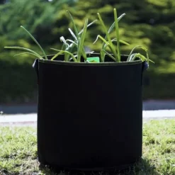 ZOLGINAH 3 Grands Sacs De Plantation En Geotextile 60L Avec Poignées - 3 Étiquettes - Pots Pour Tomates, Poivrons, Carottes -Promos Jardin Noble Magasin 65207772 2