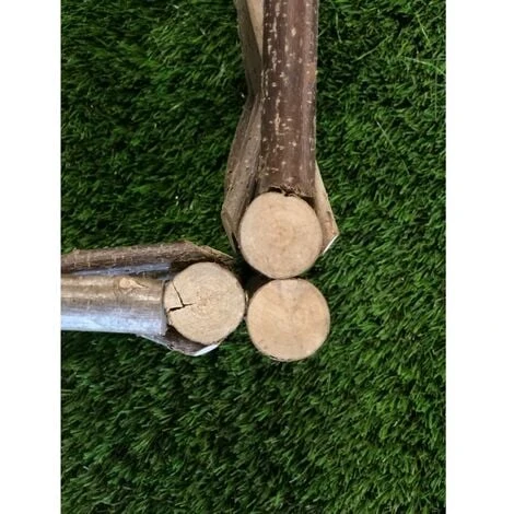 Carré Potager En Noisetier - Tressage Horizontal 70 X 70 X 30 Cm 6 Carré Potager En Noisetier - Tressage Horizontal 70 X 70 X 30 Cm – Image 4